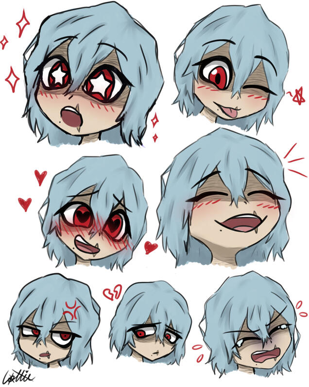 Shigaraki expression sketch/ Bust, multi/ Fanart/ Full color/ Soft and shading