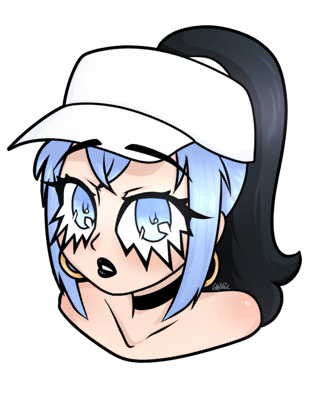 Mizusaur/ Vtuber/ Fanart/ Bust/ Full color/ Soft and cell shading