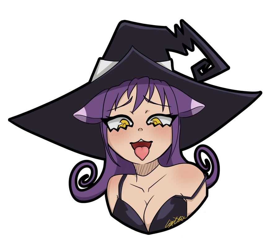 Blair/ Soul Eater/ Fanart/ Bust/ Full color/ Cell shading